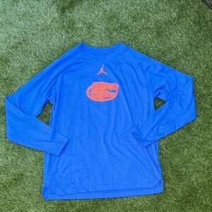 Florida Gators Jordan long sleeve dri fit shirt